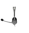 AURICULARES CON MICROFONO LOGITECH HEADSET H110 - REDUCCION DE RUIDO - JACK 3,5