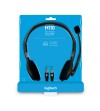 AURICULARES CON MICROFONO LOGITECH HEADSET H110 - REDUCCION DE RUIDO - JACK 3,5