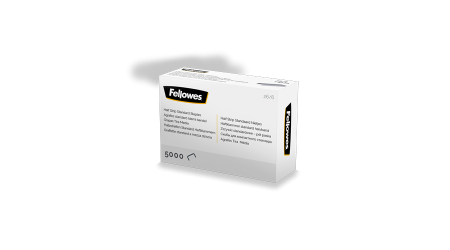 GRAPAS 26/6 FELLOWES GALVANIZADA MEDIA CARGA CAJA DE 5000 UNIDADES
