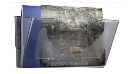 EXPOSITOR MURAL A-4 HORIZONTAL AMPLIABLE FUME - UNIDAD