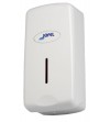 DISPENSADOR DE JABON SMART CON DEPOSITO RELLENABLE 1 LITRO ABS BLANCO