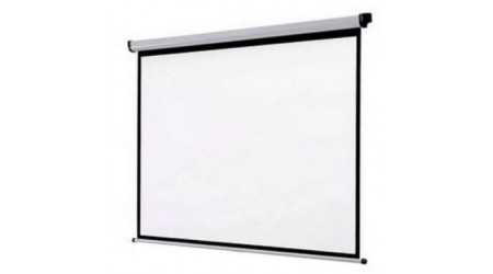 PANTALLA PROYECCION MURAL APPROX 180 x 180 CM. CON RETENCION