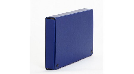 CAJA PROYECTOS FORRADA BROCHE L/ 3 AZUL MARIOLA