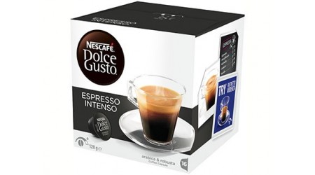 CAPSULAS DE CAFE DOLCE GUSTO CAFE ESPRESSO INTENSO MONODOSIS CAJA DE 16 UNIDADES
