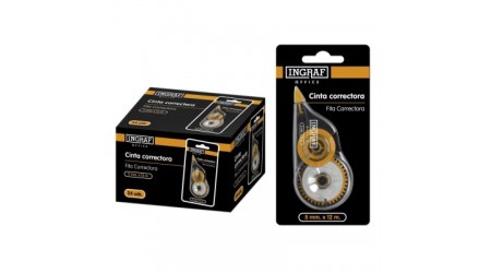 CORRECTOR CINTA OFFICE CLUB/OLEF 5mm x 12 mt