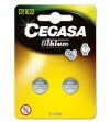 PILA CEGASA BOTON LITIO CR1632 3V PACK 2 UNIDADES