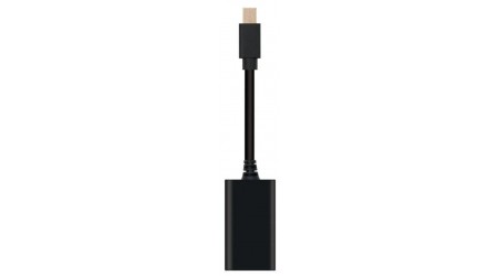 ADAPTADOR VIDEO MINI DISPLAYPORT MACHO A VGA HEMBRA