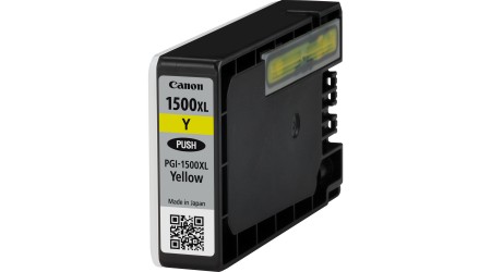 CARTUCHO CANON PGI-1500XL AMARILLO 9195B001 MAXIFY MB 2000 SERIE