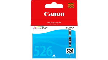 CARTUCHO CLI526C CIAN 4541B010 PARA CANON PIXMA IP 4850/4950/IX 