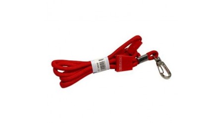 CORDON IDENTIFICADOR PORTA TODO 4 x 900 MM. ROJO