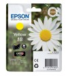 CARTUCHO EPSON AMARILLO Nº 18 C13T18044010 PARA EPSON XP 30/412 - 180