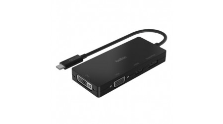 ADAPTADOR VIDEO DE USB-C  A  DVI, VGA, HDMI, DisplayPort BELKIN