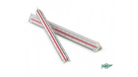 ESCALA FAIBO PLASTICO B -1:100-200-250-300-400-500 COLORES