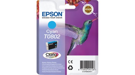 CARTUCHO EPSON CIAN C13T08024011 PARA EPSON STYLUS PHOTO P 50/PX