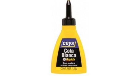 PEGAMENTO COLA BLANCA CEYS 125 GR. SECADO RAPIDO PROFESIONAL