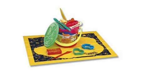 PLASITILINA CUBO - 6 PASTILLAS PEQUEÑAS, 3 ESPATULAS, MOLDES Y 1 TAPETE