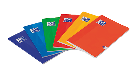 LIBRETA A5 OXFORD 48 H. CUADRICULA 5X5  90 GR. TAPA PLASTIFICADA