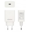 CARGADOR USB-C PARED PD3.0 1 PUERTO 1xUSB-C 20W, BLANCO AISENS