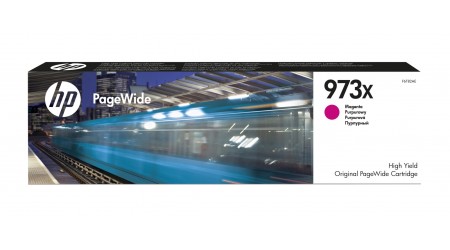 CARTUCHO H.P. Nº 973XL MAGENTA F6T82AE PAGEWIDE P57750DW 86 ML HEWLETT PACKARD ORIGINAL