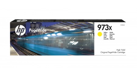 CARTUCHO H.P. Nº 973XL AMARILLO F6T83AE PAGEWIDE P57750DW 86 ML HEWLETT PACKARD ORIGINAL