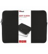 FUNDA PARA PORTATIL TRUST PRIMO SOFT HASTA 13.3" NEGRO