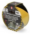 CINTA SEÑALIZACION PARA SUELO ADHESIVO EXTRAFUERTE 50MM. X 33MT. IMPRESION AMARILLO/NEGRO
