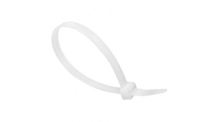 BRIDAS DE NYLON  4,8 X 290 MM. 100 UNIDADES BLANCA