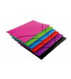 CARPETA GOMAS PLASTICO PP A3 CON SOLAPAS COLORES SURTIDOS