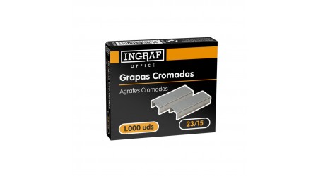 GRAPAS 23/15 INGRAF GALVANIZADA CAJA DE 1000 UNIDADES