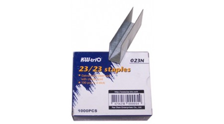 GRAPAS 23/23 KW-TRIO GALVANIZADA CAJA DE 1000 UNIDADES