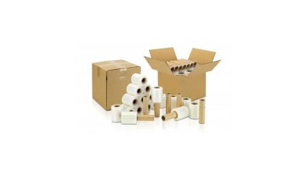 FILM EXTENSIBLE MINI 10 CM. TRANSPARENTE 395 GR.