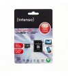 MEMORIA MICRO SD HC  16 GB INTENSO CON ADAPTADOR CLASE 10  (CANON LPI 0.24 € INCLUIDO)
