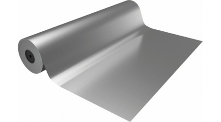 PAPEL REGALO TODO AÑO BOBINA BASIKA 31CM X 85M 2 KG. APROX. COLOR PLATA