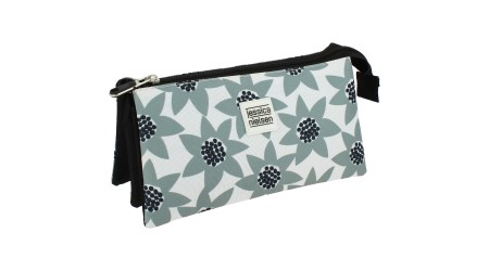 PORTATODO TRIPLE CREMALLERA PLANO GRAFOPLAS FLORES