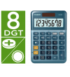 CALCULADORA SOBREMESA CASIO MS- 80E 8 DIGITOS 148.5 × 101 × 27.6 mm