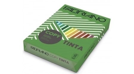 PAPEL A4 COLOR 500H. 80GR. FABRIANO VERDE INTENSO