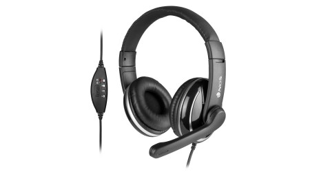 AURICULAR NGS CON MICROFONO USB - REDUCCION DE RUIDO - ALTA CALIDAD