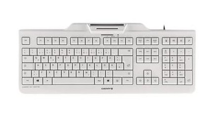 TECLADO CHERRY KC 1000 SC USB + L.TARJ.CHIP GRIS
