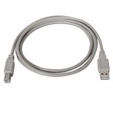 CABLE USB 2.0 A/B 1.8 MT GRIS