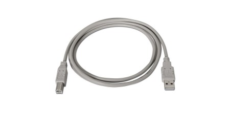 CABLE USB 2.0 A/B 1.8 MT GRIS