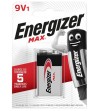 PILAS ENERGIZER MAX ALCALINAS 9V 6LR61  1 UNIDAD