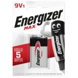 PILAS ENERGIZER MAX ALCALINAS 9V 6LR61  1 UNIDAD