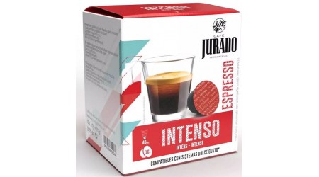 CAPSULAS CAFE SOLO INTENSO JURADO PARA DOLCE GUSTO PACK 16 UNIDADES