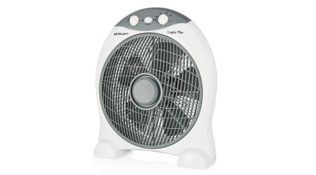 VENTILADOR DE SUELO ORBEGOZO BF-1030  45W/ 5 Aspas 30cm/ 3 velocidades