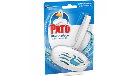 APARATO + RECAMBIO PARA WC PATO BLOC AZUL