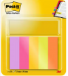 NOTAS ADHESIVAS POST-IT 670-5-TFEN 15x50 MM Morado, Rosa, Amarillo, Verde, Naranja PEFC 50 NOTAS POR COLOR