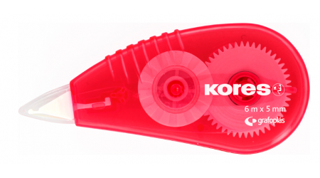 CORRECTOR CINTA KORES 5MM x 6 MT.