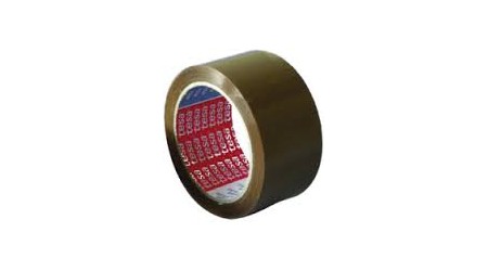 PRECINTO TESA  66M X  50MM PVC  MARRON FUERTE