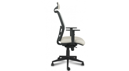 SILLA VINCOLO KERRY CABEZAL TAPIZADO SYNCRO, BRAZOS COLOX 3D, RESPALDO MALLA BASE PIRAMIDAL