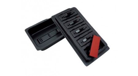 ALMOHADILLAS NUMERADOR AUTOMÁTICO METÁLICO REXEL UN12 NEGRO